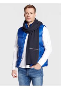 TOMMY HILFIGER - Szal Tommy Hilfiger. Kolor: niebieski #1