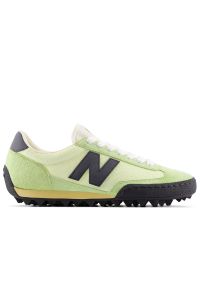 Buty unisex New Balance Gator Run UGTR5T9- zielone. Kolor: zielony. Materiał: zamsz, guma, skóra. Szerokość cholewki: normalna. Sezon: lato. Sport: bieganie #1