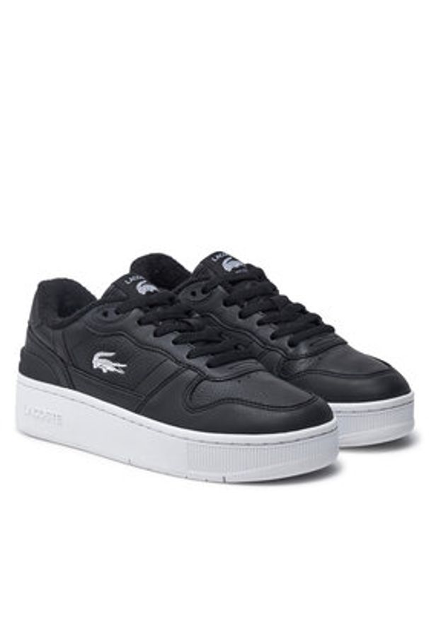 Lacoste Sneakersy 7-48SFA0046 Czarny. Kolor: czarny. Materiał: skóra
