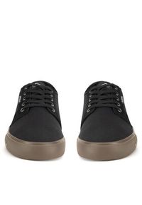 Quiksilver Trampki ZEKE-01 Czarny. Kolor: czarny. Materiał: materiał