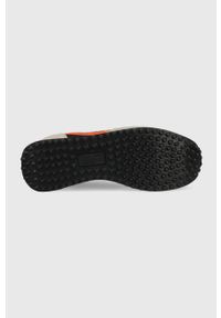 Blauer sneakersy kolor czarny. Nosek buta: okrągły. Zapięcie: sznurówki. Kolor: czarny. Materiał: guma #2