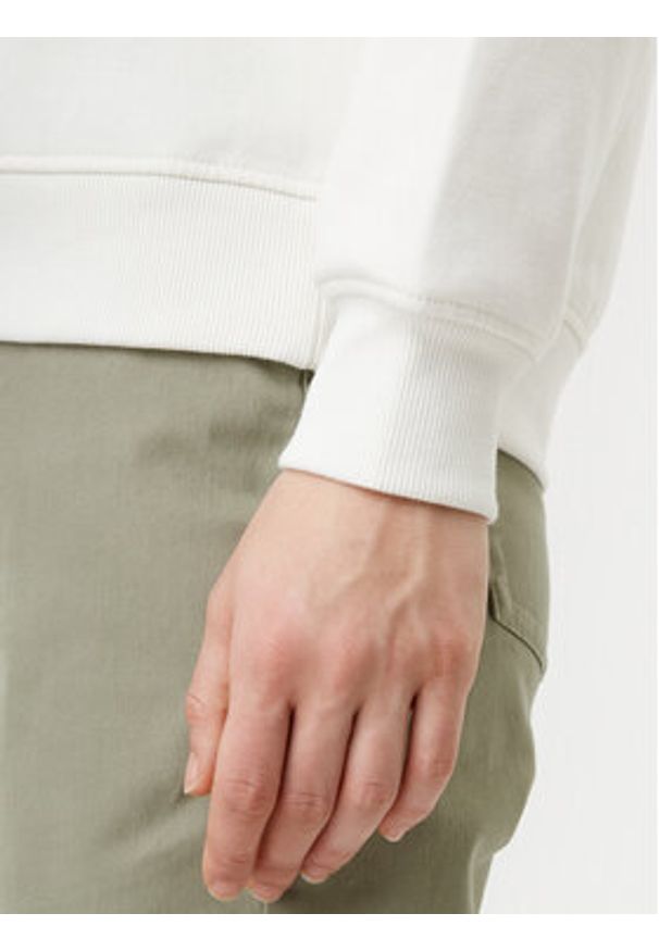 Calvin Klein Jeans Bluza Gradient J20J224721 Biały Regular Fit. Kolor: biały. Materiał: bawełna, syntetyk. Wzór: gradientowy