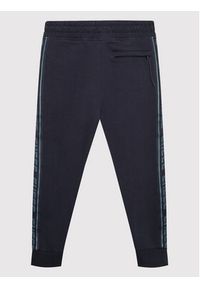 Guess Spodnie dresowe L2YQ48 K6ZS1 Granatowy Regular Fit. Kolor: niebieski. Materiał: bawełna #3