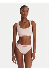 Calvin Klein Underwear Biustonosz top LV00QF8493 Różowy. Kolor: różowy. Materiał: bawełna #2