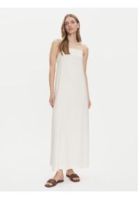 JJXX Sukienka letnia Breeze 12269731 Biały Loose Fit. Kolor: biały. Materiał: len. Sezon: lato