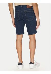 TOMMY HILFIGER - Tommy Hilfiger Szorty jeansowe Brooklyn MW0MW39196 Granatowy Slim Fit. Kolor: niebieski. Materiał: bawełna #3