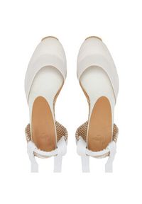 Castañer Espadryle Carina/6/001 020964 Biały. Kolor: biały. Materiał: materiał #4