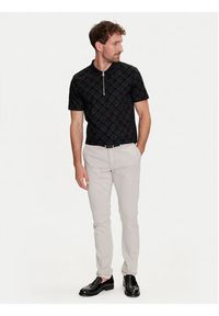 JOOP! Polo 17 JJ-16Benito 30044424 Czarny Modern Fit. Typ kołnierza: polo. Kolor: czarny. Materiał: bawełna