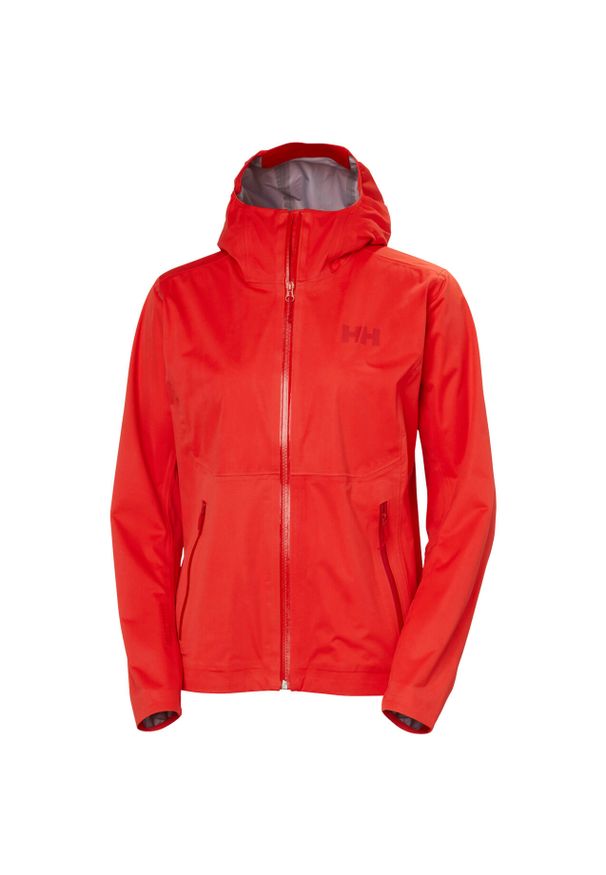 Damska kurtka wodoodporna Helly Hansen Momentum 3L Stretch. Kolor: czerwony