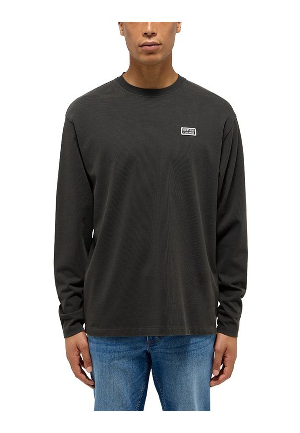 Męski Longsleeve Mustang Style Amarillo Pirate Black 1015848 4088. Długość rękawa: długi rękaw