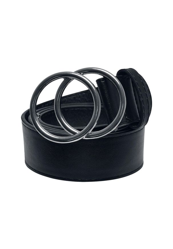 Urban Classics - Pasek Z Klamrą Pierścieniową. Kolor: szary, czarny, wielokolorowy. Wzór: paski