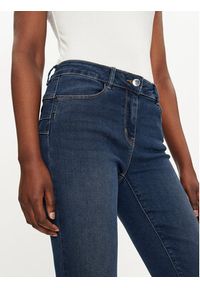 Morgan Jeansy 241-PARDA Granatowy Slim Fit. Kolor: niebieski