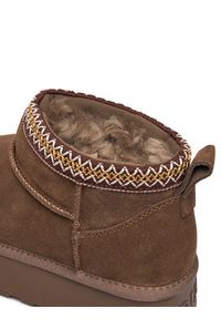 Badura Śniegowce EO-ANGIE-TS6290 Brązowy. Kolor: brązowy. Materiał: zamsz, skóra #5