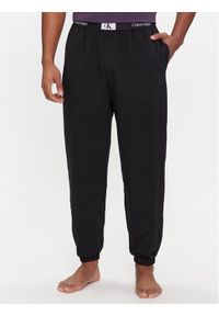Calvin Klein Underwear Spodnie piżamowe 000NM2514E Czarny Regular Fit. Kolor: czarny. Materiał: bawełna