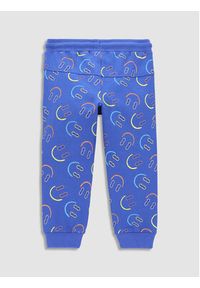 COCCODRILLO - Coccodrillo Spodnie dresowe WC3122102SKN Granatowy Slim Fit. Kolor: niebieski. Materiał: bawełna, dresówka