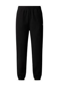 The North Face Spodnie dresowe Glacier NF0A8DQR Czarny Regular Fit. Kolor: czarny. Materiał: syntetyk