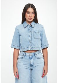 Liu Jo - Koszula damska jeansowa LIU JO. Materiał: jeans #5