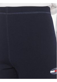 Tommy Jeans Kolarki Archive DW0DW18129 Granatowy Slim Fit. Kolor: niebieski. Materiał: wiskoza, syntetyk #4