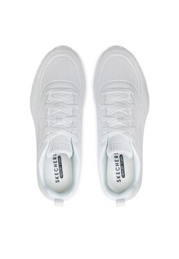skechers - Skechers Sneakersy Uno Lite-Lighter One 183120/WHT Biały. Kolor: biały. Materiał: materiał