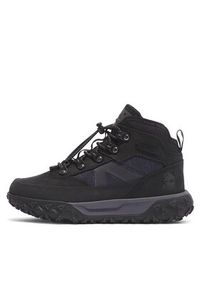 Timberland Trzewiki Gs Motion 6 Mid F/Lwp TB0A673Z0151 Czarny. Kolor: czarny. Materiał: skóra, nubuk