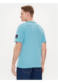 Calvin Klein Jeans T-Shirt J30J323484 Niebieski Regular Fit. Kolor: niebieski. Materiał: bawełna