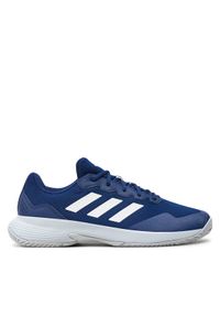 Adidas - adidas Buty do tenisa Gamecourt 2.0 IE1112 Granatowy. Kolor: niebieski. Materiał: mesh, materiał. Sport: tenis