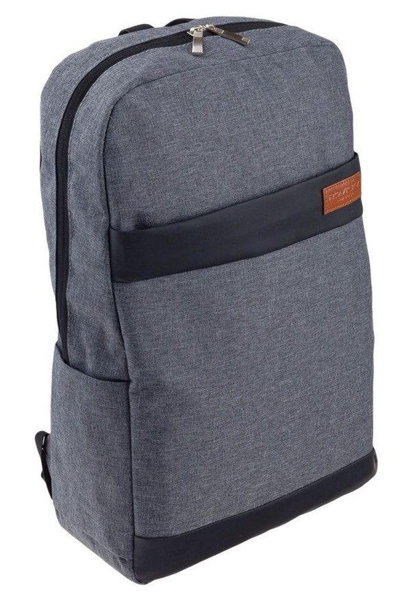 ROVICKY - Plecak męski szary Rovicky NB9755-4405 GRAY. Kolor: szary. Materiał: materiał. Styl: sportowy