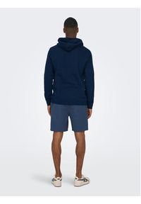 Only & Sons Bluza 22026331 Granatowy Regular Fit. Kolor: niebieski. Materiał: syntetyk, bawełna #7