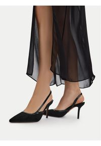 Nine West Szpilki EO-SX005 06 Czarny. Kolor: czarny. Materiał: materiał. Obcas: na szpilce #1