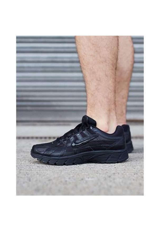 Buty do chodzenia męskie Nike P6000. Zapięcie: sznurówki. Kolor: czarny. Materiał: materiał. Szerokość cholewki: normalna. Sport: turystyka piesza