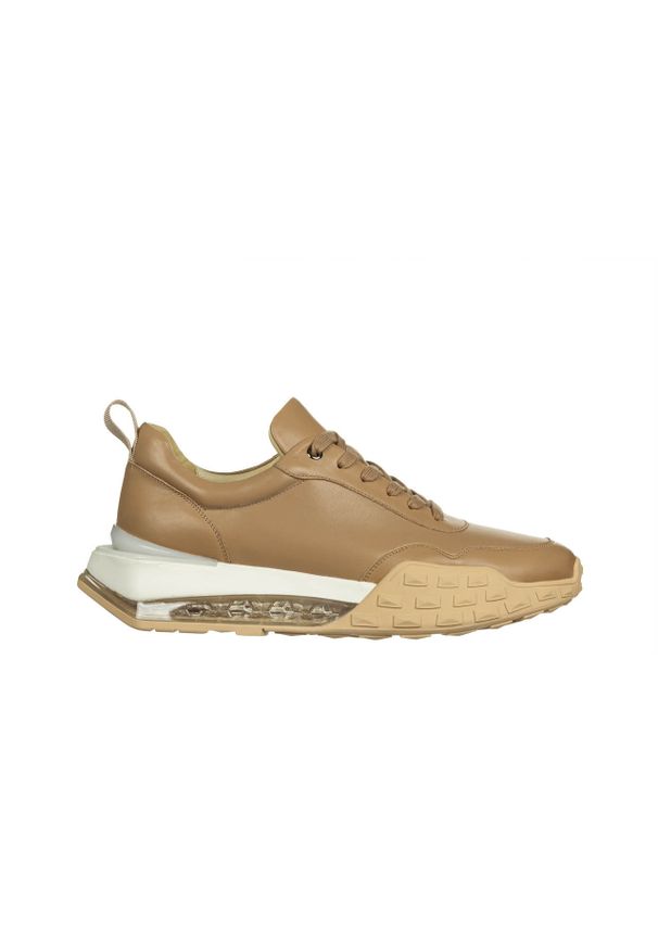 Półbuty John Doubare QA5584-W15-E1133 Apricot 104247, Beżowy, Skóra naturalna - 44. Kolor: beżowy. Materiał: skóra