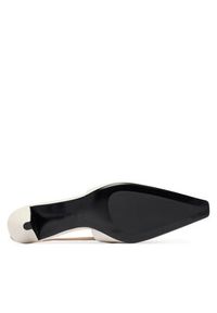 Furla Czółenka Metal Slingback YM29FML X30000 CN 1704S Kremowy. Kolor: kremowy. Materiał: skóra #5