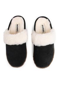 sorel - Sorel Kapcie Nakiska Slide II NL3655 Czarny. Kolor: czarny. Materiał: zamsz, skóra #5