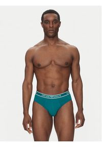 Emporio Armani Underwear Komplet 3 par slipów EM000369 AF10779 MB092 Kolorowy. Materiał: bawełna. Wzór: kolorowy
