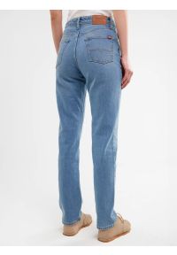Big-Star - Jeansy damskie jasnoniebieskie Charlotte 170. Stan: podwyższony. Kolor: niebieski. Wzór: aplikacja. Styl: elegancki #4