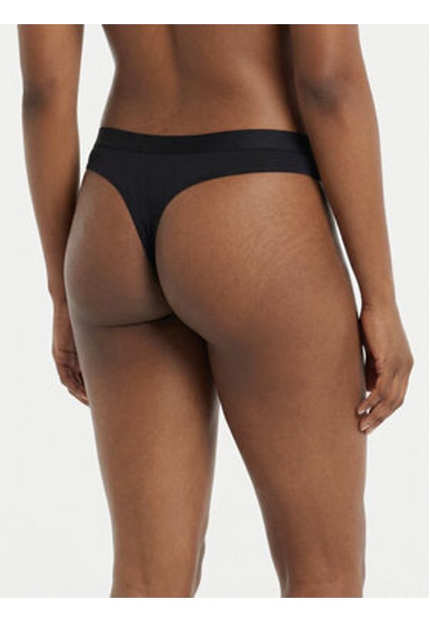 TOMMY HILFIGER - Tommy Hilfiger Komplet stringów UW0UW06139 Czarny. Kolor: czarny. Materiał: bawełna