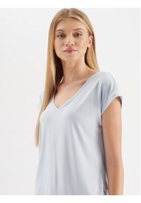 Vero Moda T-Shirt Filli 10247666 Błękitny Regular Fit. Kolor: niebieski. Materiał: syntetyk #8