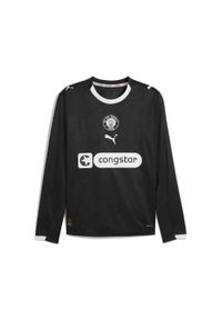 Puma - Męska trzecia koszulka FC St. Pauli 25/26 z długim rękawem PUMA Black White. Kolor: czarny, biały, wielokolorowy. Długość rękawa: długi rękaw. Długość: długie. Sport: piłka nożna