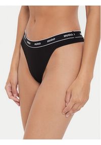 Hugo Komplet 3 par stringów 50495870 Kolorowy. Materiał: bawełna. Wzór: kolorowy #6