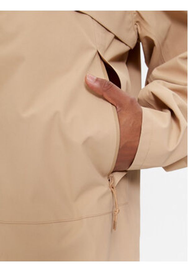 Tommy Jeans Kurtka przejściowa Chicago DM0DM17889 Beżowy Regular Fit. Kolor: beżowy. Materiał: syntetyk