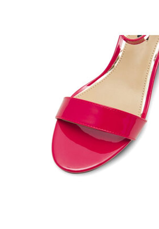 Nine West Sandały WFA2641-1 Czerwony. Kolor: czerwony. Materiał: syntetyk, skóra