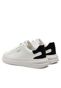 Guess Sneakersy 160385 Czarny. Kolor: biały. Materiał: skóra