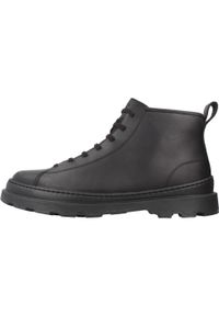 Camper - Buty CAMPER BRUTUS Czarny. Kolor: czarny. Materiał: tkanina, skóra. Sport: turystyka piesza