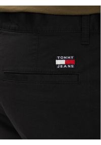 Tommy Jeans Szorty materiałowe Scanton DM0DM18812 Czarny Regular Fit. Kolor: czarny. Materiał: bawełna