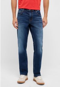 Męskie Spodnie jeansowe Mustang Style Denver Straight Denim Blue 1017444 5000 883 #1