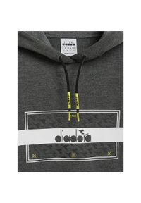 Diadora - Bluza męska DIADORA HOODIE URBANITY. Kolor: szary