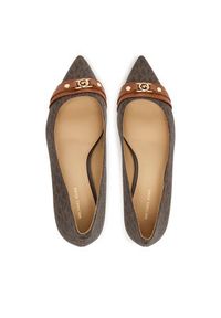 MICHAEL Michael Kors Czółenka Mandy Flex 40T5MAMP1B Brązowy. Kolor: brązowy. Materiał: skóra. Obcas: na szpilce #3