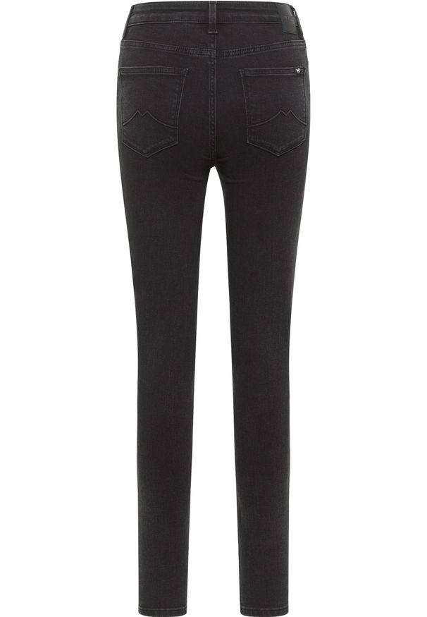 Damskie Spodnie jeansowe Mustang Style Georgia Super Skinny Denim Black 1015553 4000 802