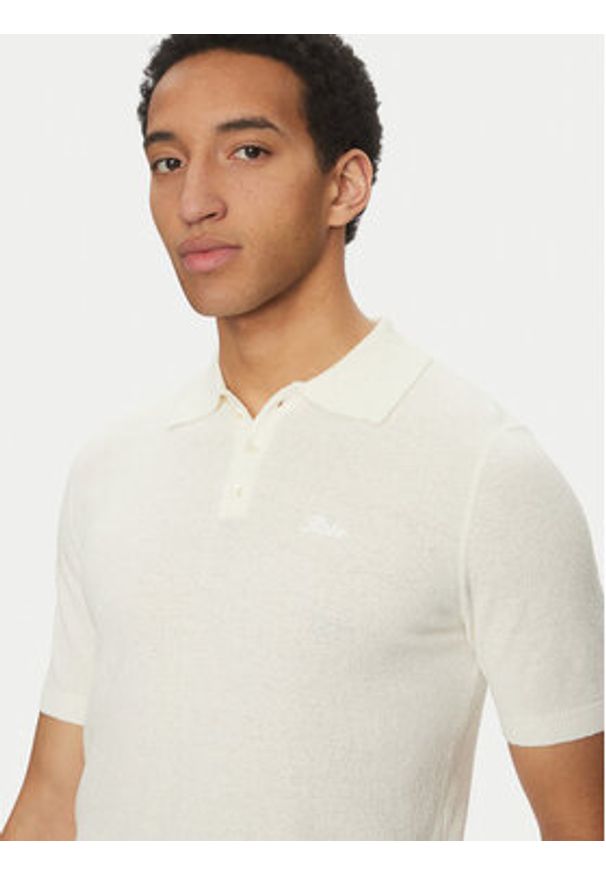 Robe di Kappa Polo Robe Giovani 65121IW Écru Regular Fit. Typ kołnierza: polo. Materiał: syntetyk