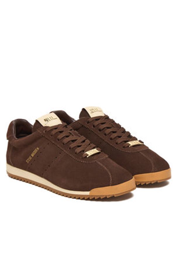 Steve Madden Sneakersy Mirage-Sm SM11003908 Brązowy. Kolor: brązowy. Materiał: zamsz, skóra